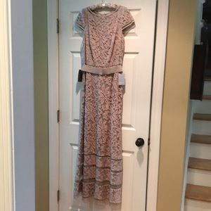 Tadashi Shoji gown, never worn tags still on.